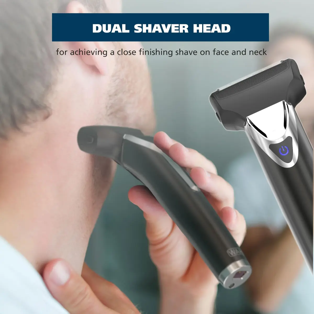 Wahl USA Stainless Steel Lithium Ion 2.0+ Slate Beard Trimmer for Men | 3.5 Hours Runtime, 10 Guide Combs - view 5