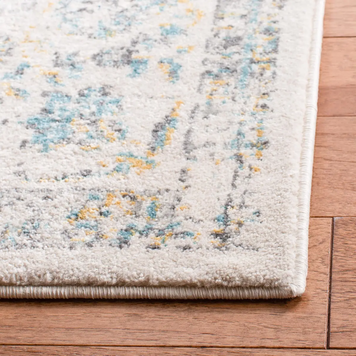 SAFAVIEH Evoke Area Rug 8' x 10' | Traditional Ivory & Blue, Power-Loomed Polypropylene (120 chars) - view 3