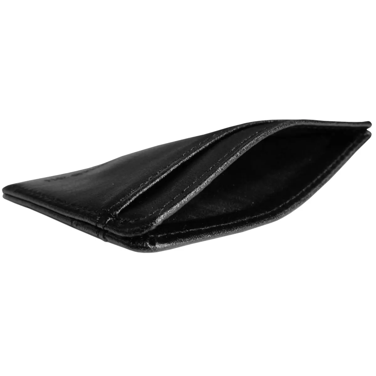 Siskiyou NFL Carolina Panthers Wallet, Black | Slim Leather Weekend Accessory - view 2