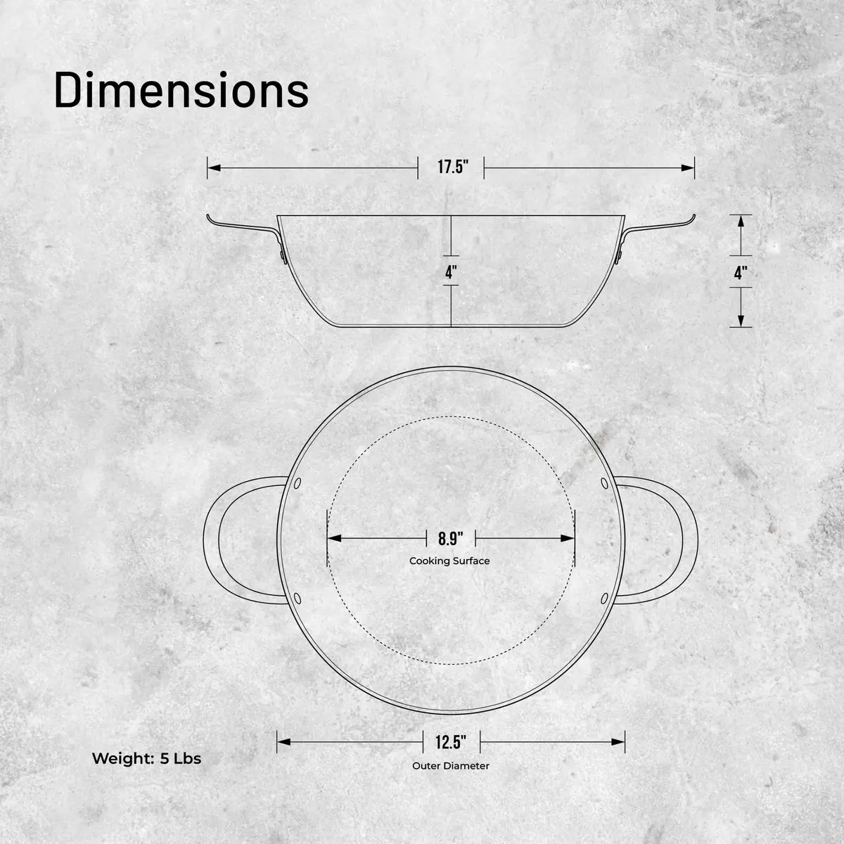 de Buyer Mineral B Carbon Steel Fry Pan 12.5” | Naturally Non-Stick French Cookware - view 7
