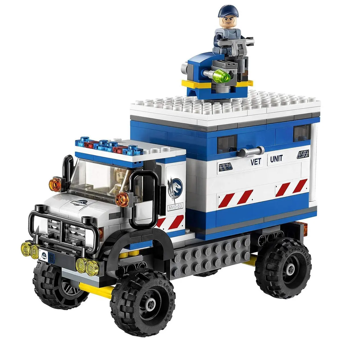 LEGO Jurassic World Raptor Rampage 75917 Building Kit | Dinosaur Attack Scene for Kids 6-12 - view 2