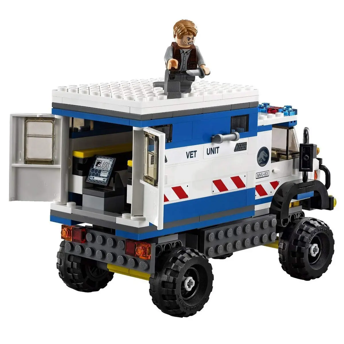 LEGO Jurassic World Raptor Rampage 75917 Building Kit | Dinosaur Attack Scene for Kids 6-12 - view 3