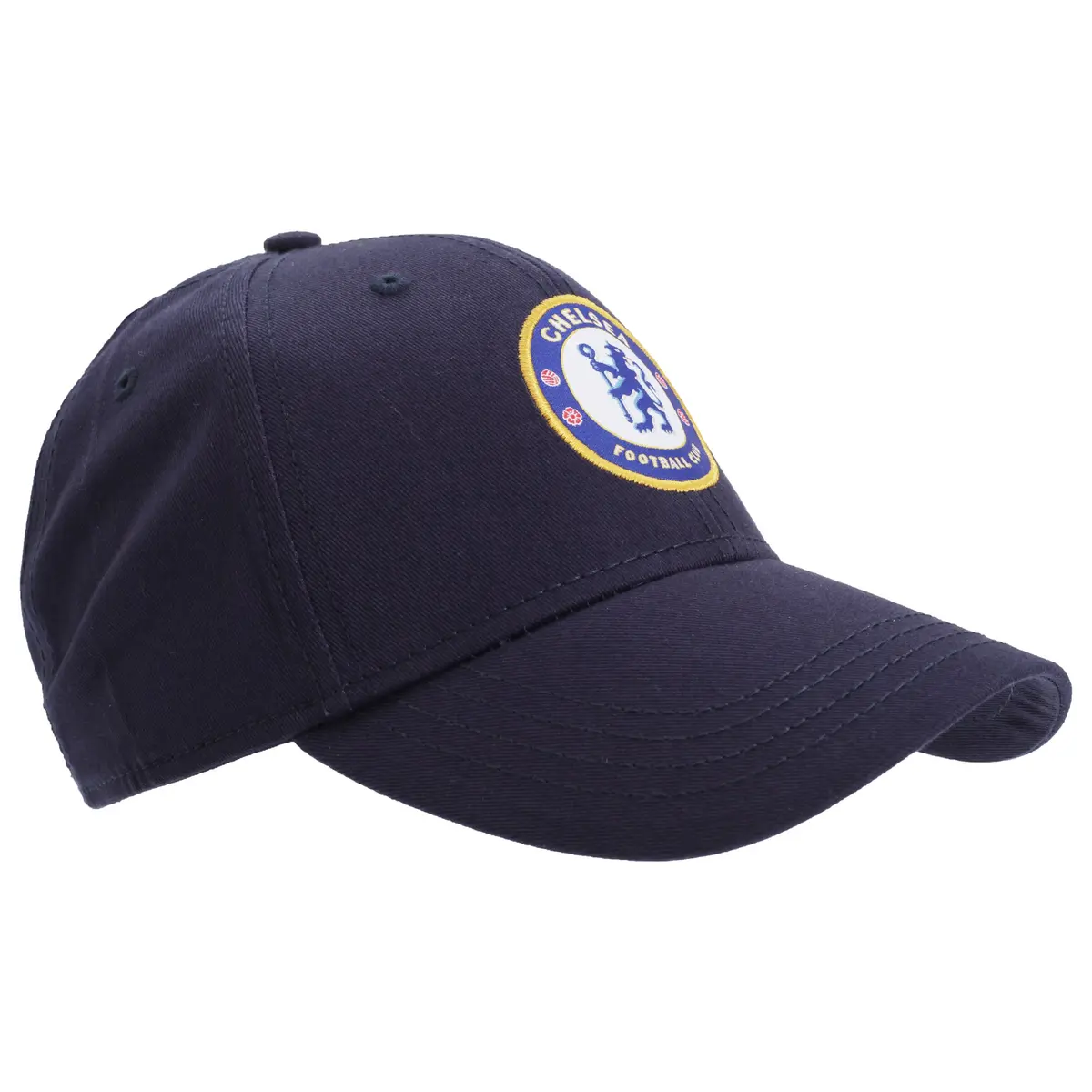 Chelsea FC Unisex Baseball Cap One Size Navy Blue | Classic Team Logo Fit - main product image