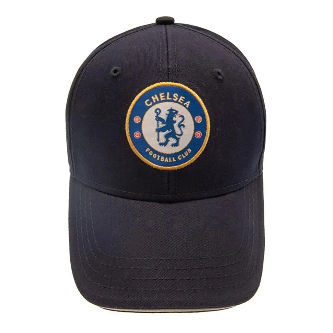 Chelsea FC Unisex Baseball Cap One Size Navy Blue | Classic Team Logo Fit - view 2