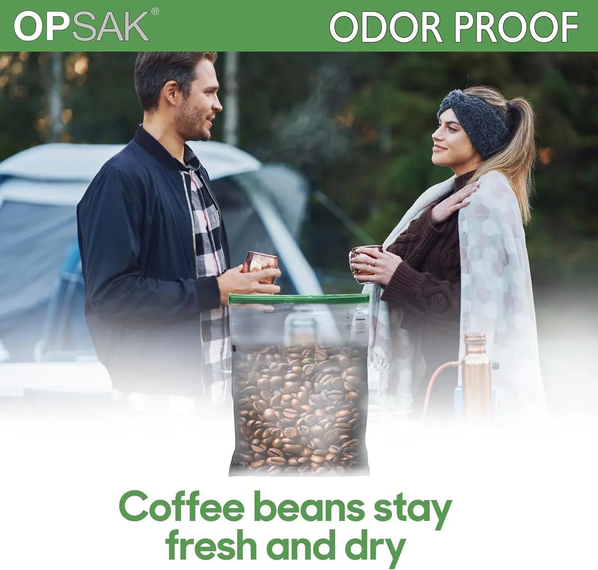 LOKSAK OPSAK Odorproof Dry Bags 28x20 inch | Leak-Proof Reusable Waterproof Storage for Backpacking & Camping - view 4