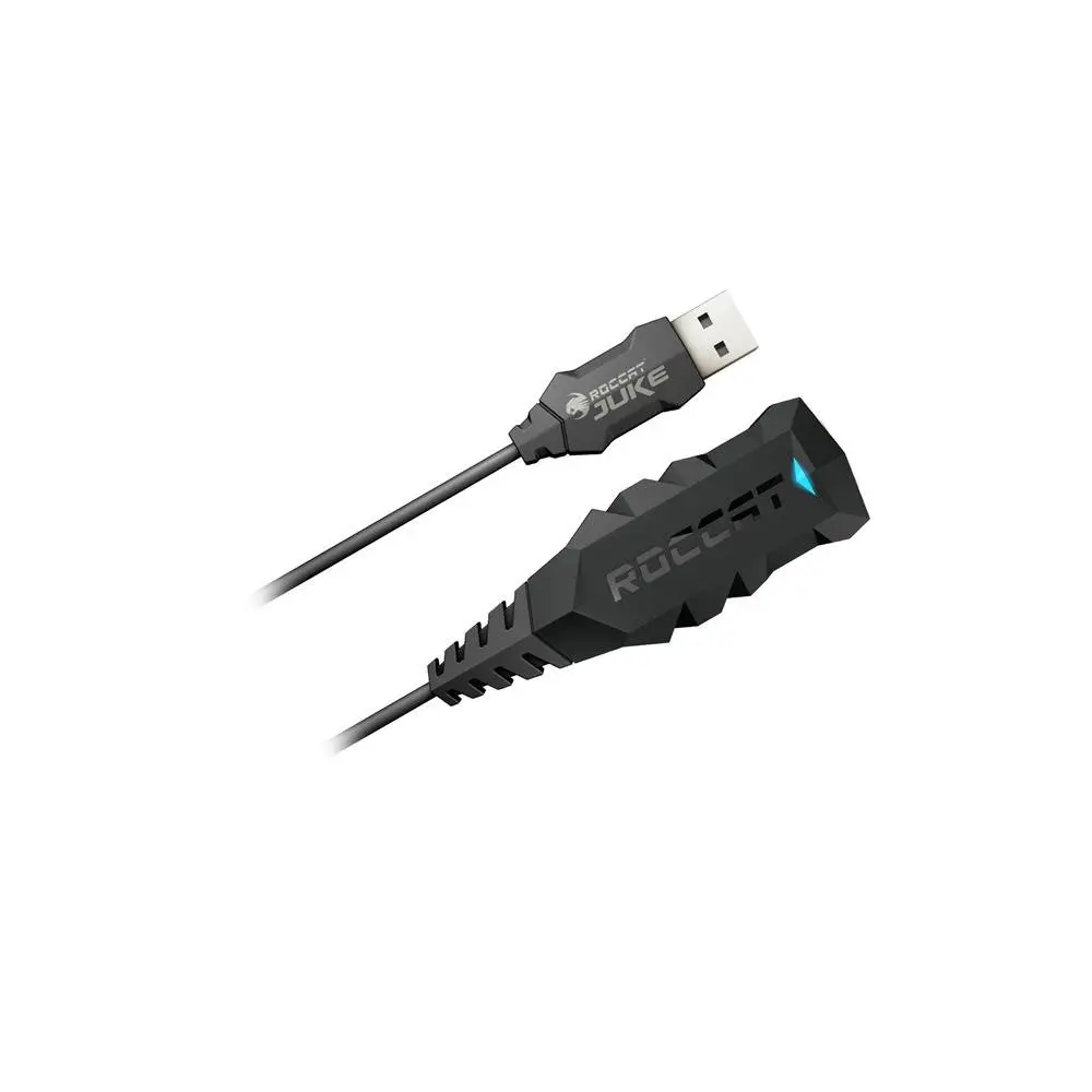 ROCCAT Juke - Virtual 7.1 Plus USB Stereo Soundcard & Headset Adapter for PC Gaming | Surround Sound - main product image