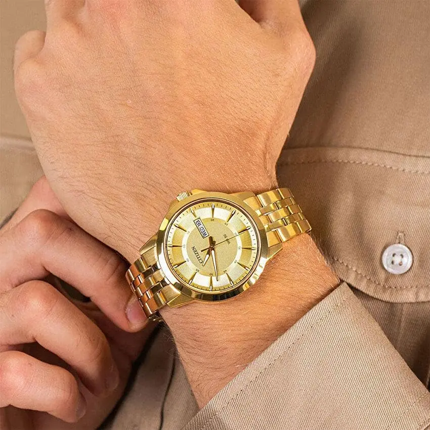 Citizen Quartz Men's Watch Gold-Tone Stainless Steel 41mm (1.61 inches) | Japanese Quartz Movement - view 7