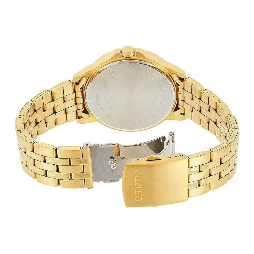 Citizen Quartz Men's Watch Gold-Tone Stainless Steel 41mm (1.61 inches) | Japanese Quartz Movement - view 3