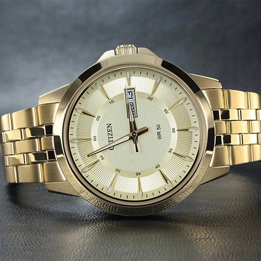 Citizen Quartz Men's Watch Gold-Tone Stainless Steel 41mm (1.61 inches) | Japanese Quartz Movement - view 5