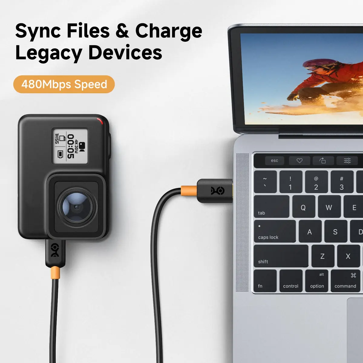 Cable Matters USB Type-C to Mini USB Cable, 6.6ft | Compatible with Legacy Devices & Modern Laptops - view 4
