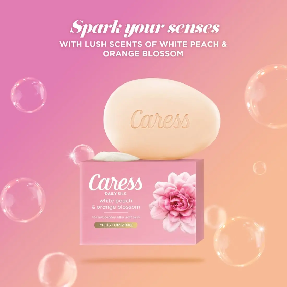Caress Daily Silk Beauty Bar Soap 95ml (3.15 oz) | Silky Soft Skin & Elegant Fragrance - view 3