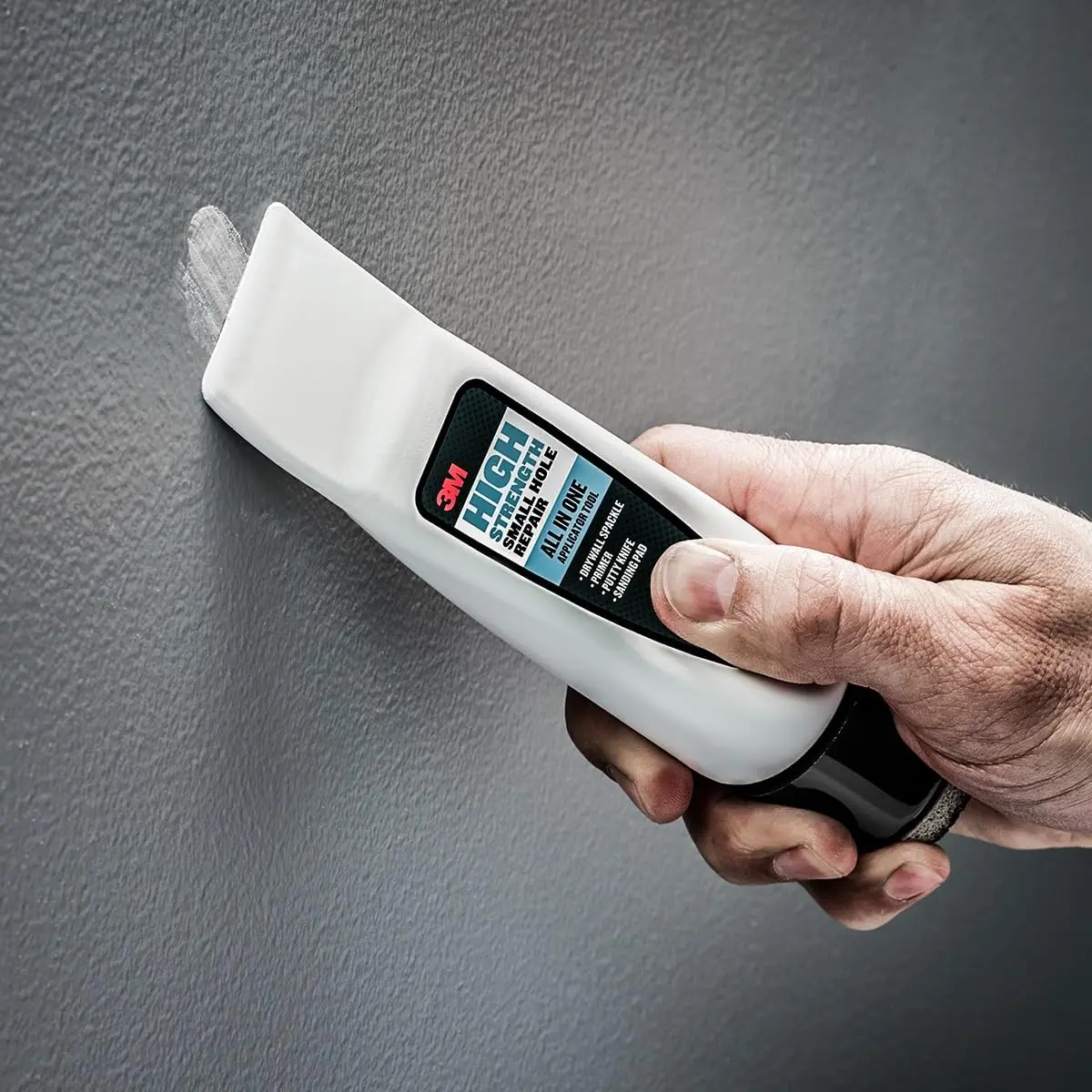 3M High Strength Small Hole Repair, All-in-One Applicator Tool | Fast Wall Fixes with Primer-Enhanced Spackle (3 Fl Oz) - view 6