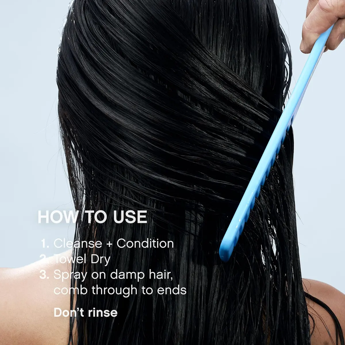 UNITE Hair 7SECONDS Detangler Spray 8 Fl Oz | Heat & UV Protection, All Hair Types - view 7