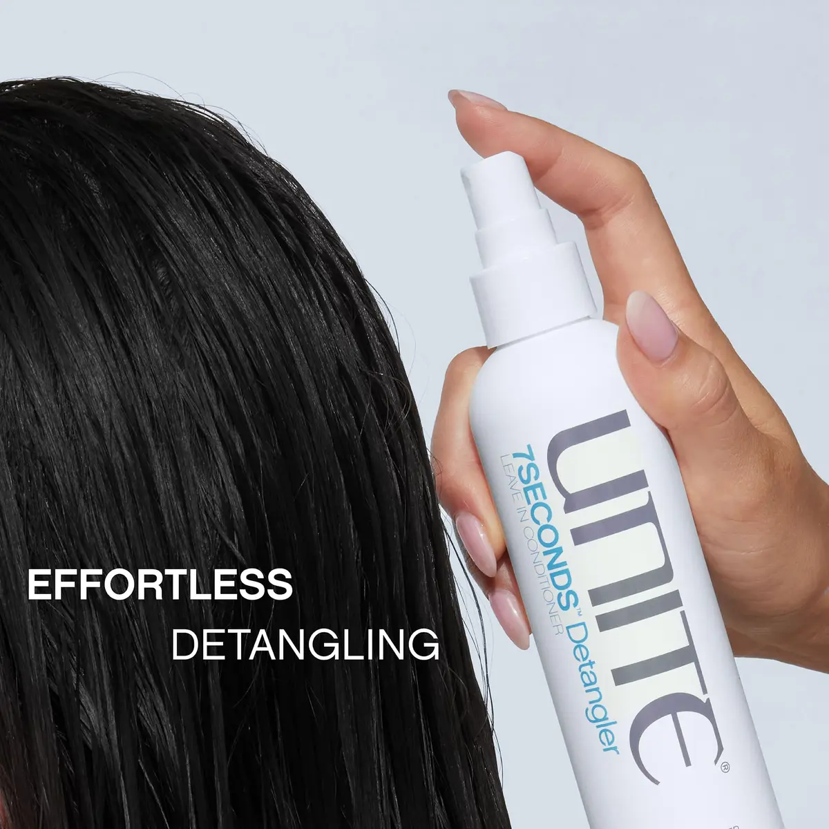 UNITE Hair 7SECONDS Detangler Spray 8 Fl Oz | Heat & UV Protection, All Hair Types - view 3