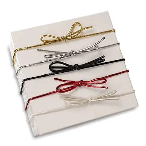 Paper Mart Gold Decorative Ribbon Trim 8" | Elegant Gift Wrapping Accessory - view 4
