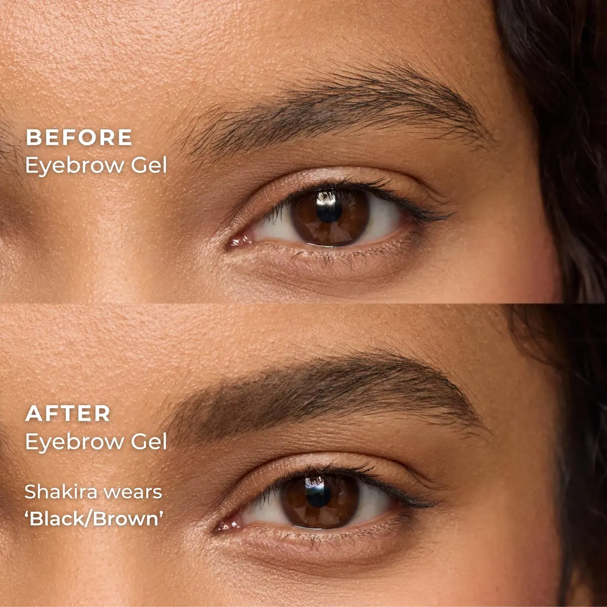 WUNDERBROW Eyebrow Gel 0.17 Fl Oz | Waterproof, Smudgeproof, Long Lasting, Shade: Black/Brown, Vegan & Cruelty-Free - view 2