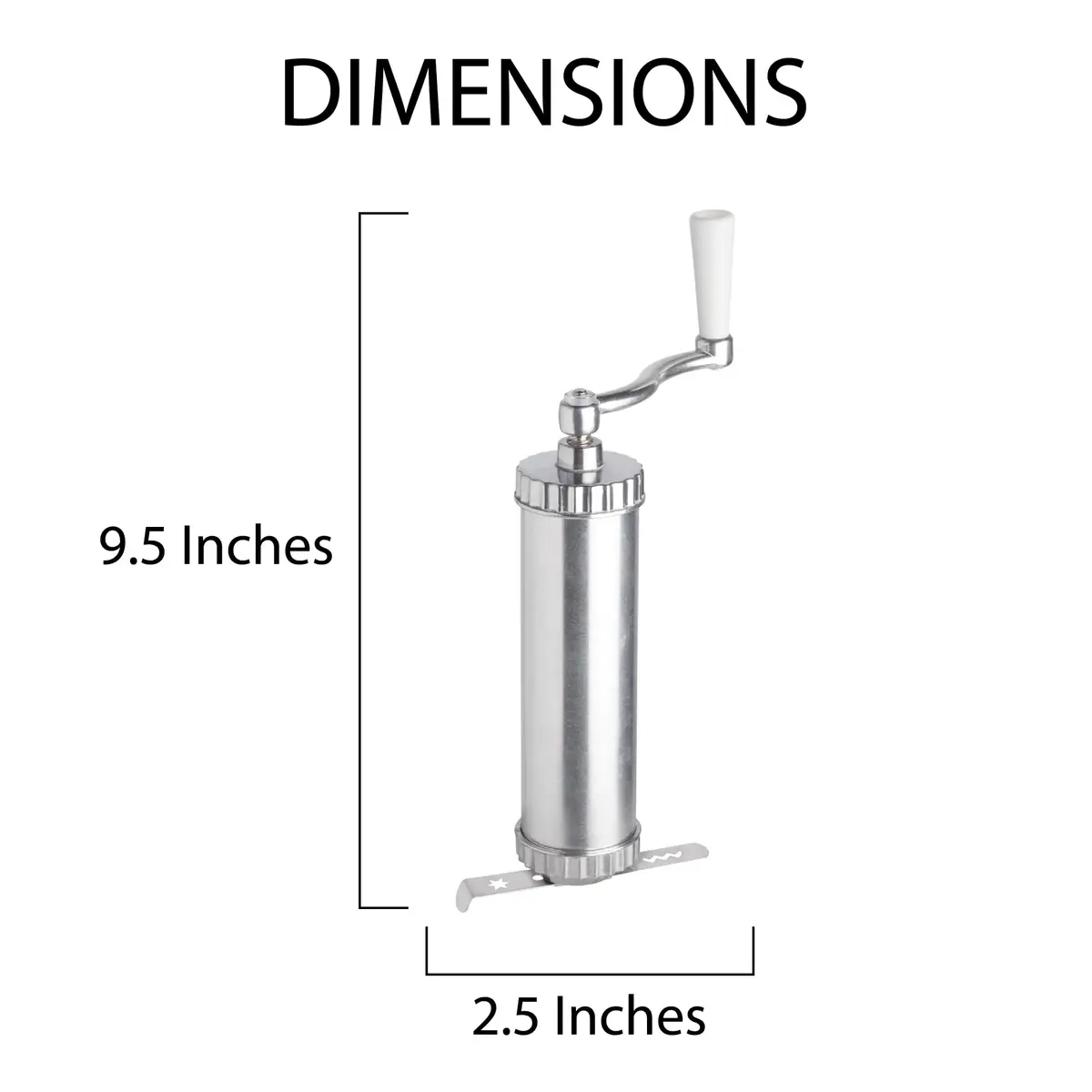 Fante's Cookie Press Silver | Easy Cookie Shapes for Italian Cookies & More - view 4