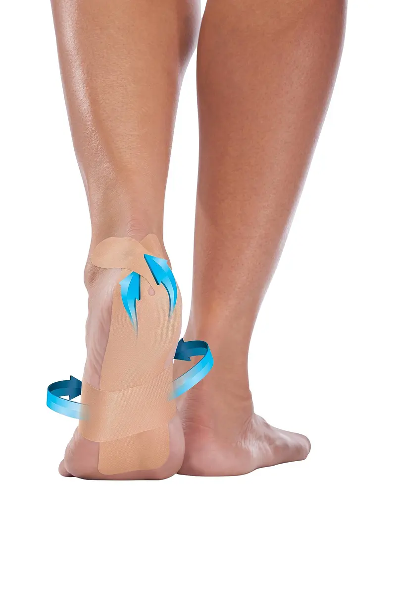 MUELLER PFTape Plantar Fasciitis Pain Relief Therapeutic Tape | Water-Resistant, Disposable, Breathable Support (70-120 chars) - view 3