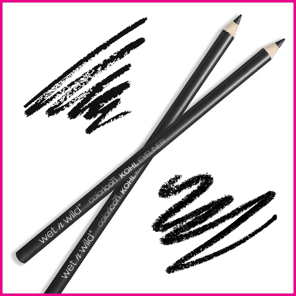 wet n wild Color Icon Kohl Eyeliner Pencil - Baby's Got Black | Cruelty-Free Matte Finish - view 6