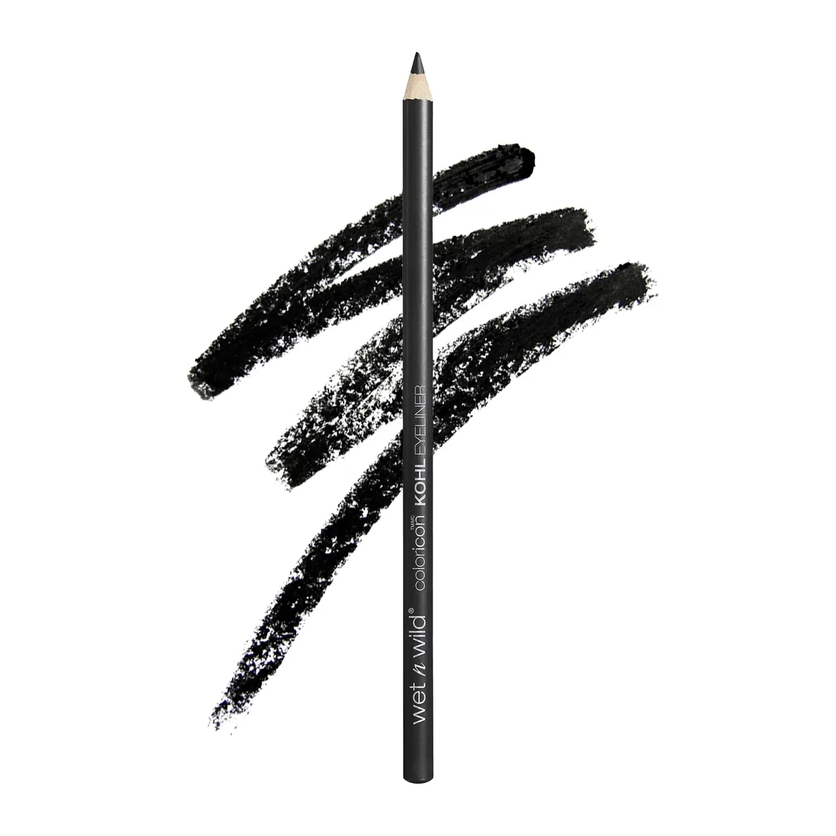 wet n wild Color Icon Kohl Eyeliner Pencil - Baby's Got Black | Cruelty-Free Matte Finish - main product image