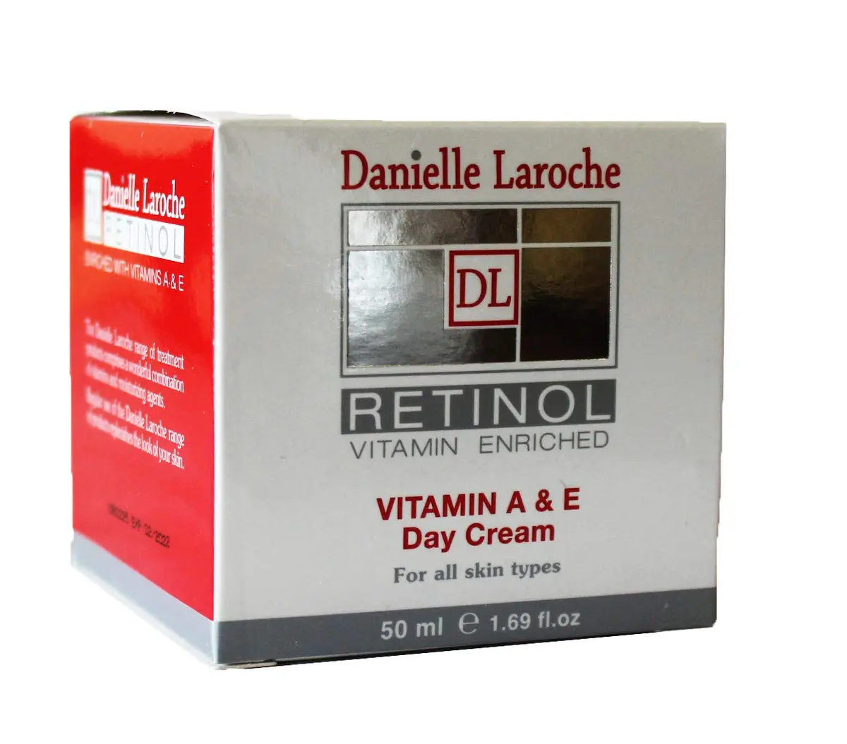 Danielle Laroche DL Retinol Vitamin Day Cream 1.69 Fl Oz | Hydrating, Anti Aging, All Skin Types - main product image