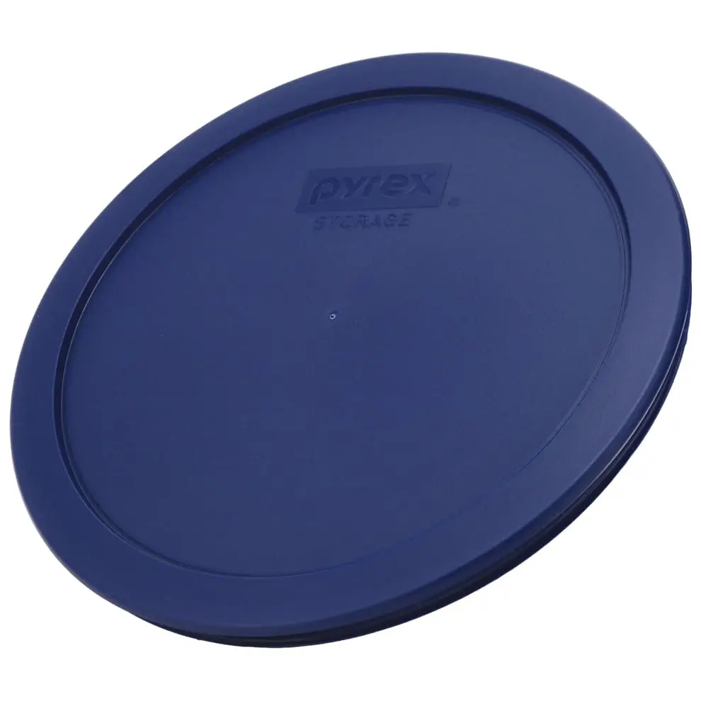 Pyrex 7402-PC Blue Food Storage Lid 2-Pack | Fits 6/7-Cup Bowls, BPA-Free Plastic - view 3