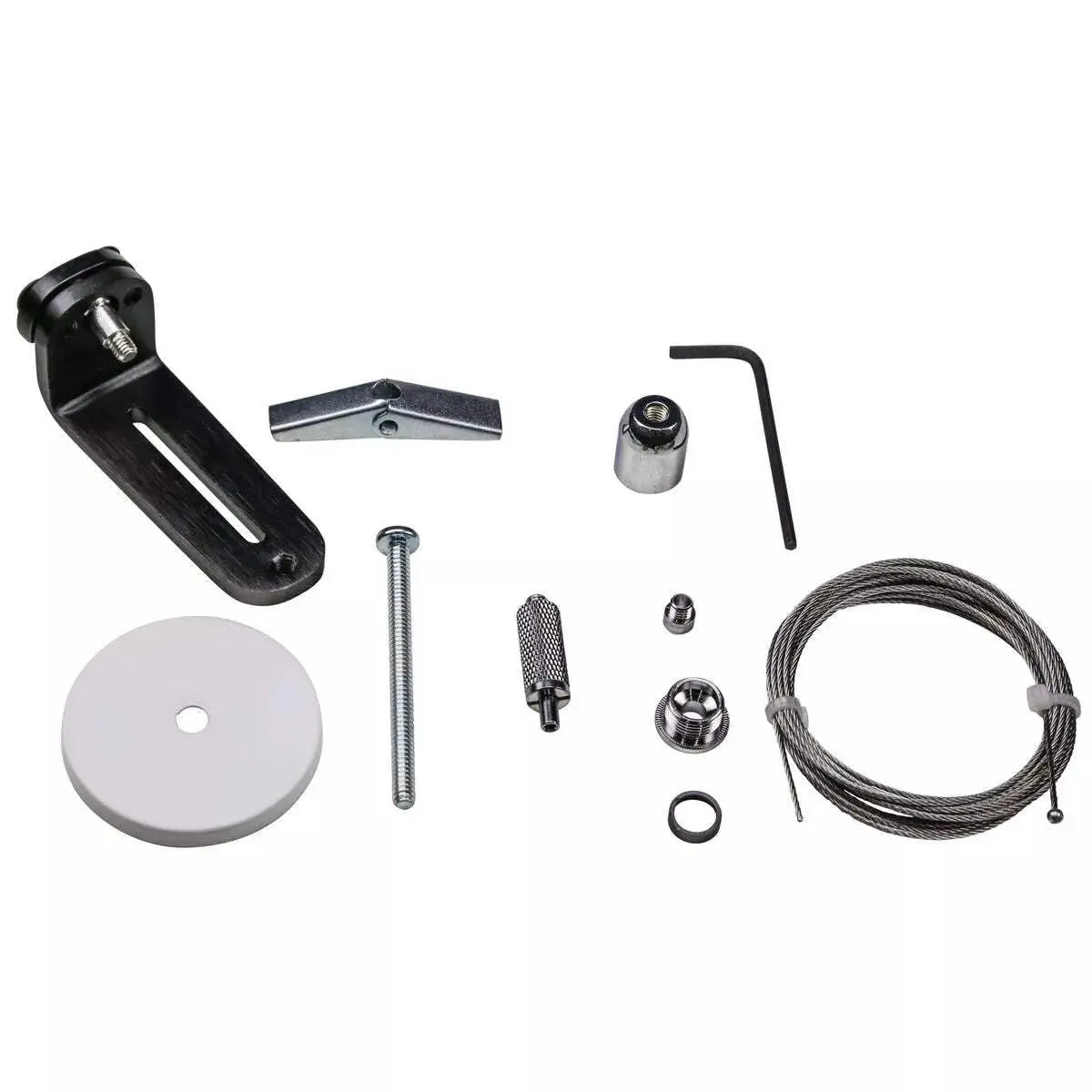AquaIllumination Prime Hanging Kit, Black | Elegant Aluminum Suspension for Aquarium Lights - main product image