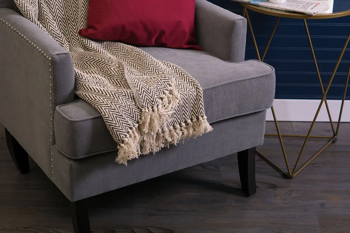 DII Chevron Throw Collection Handloomed Cotton 127x152 cm (50x60 in) | Cozy Accent for Indian Homes - view 4