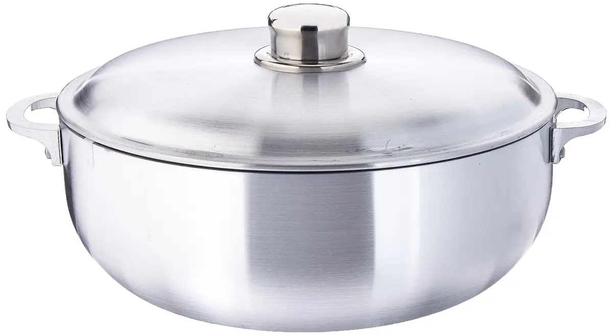 Uniware Super Quality Aluminum Caldero/Stock Pot 6.7QT | Heavy Gauge, Even Heat Distribution - main product image