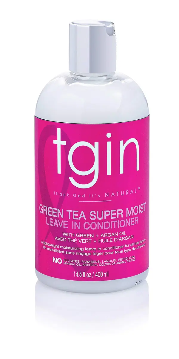 Thank God It's Natural Green Tea Super Moist Leave In Conditioner – Hydrates & Controls Frizz, 13 Oz - view 5