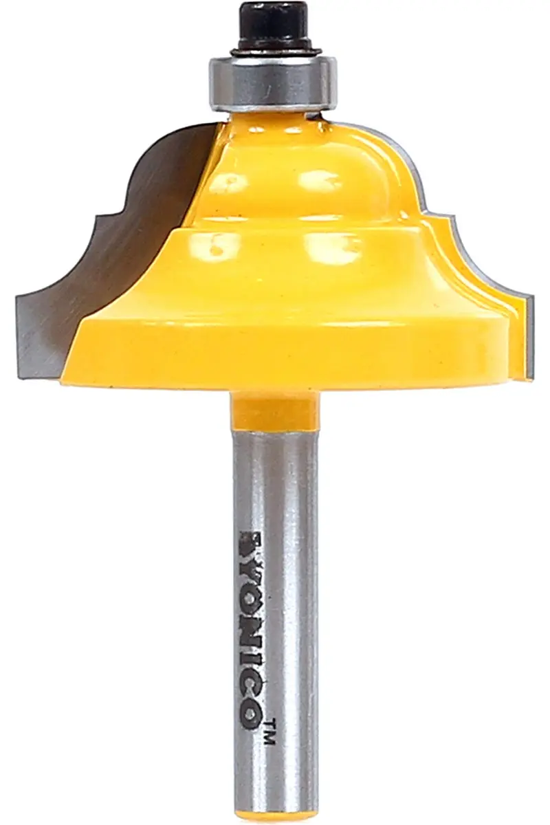 Yonico Router Bits Edge Forming Classical Roman Ogee 9/16-Inch 1/4-Inch Shank | Precision Carbide for Elegant Moldings - main product image