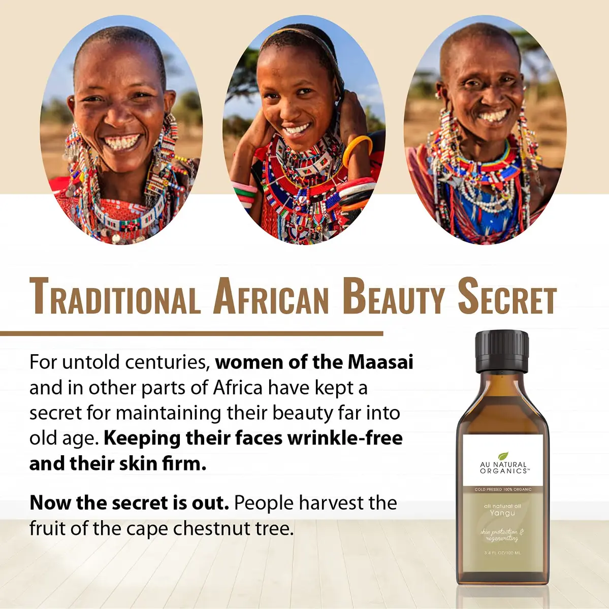 Au Natural Organics Yangu Oil for Sunburn Prevention & Skin Soothing | Hydrating, Non-Greasy Face & Body Moisturizer 3.4oz - view 5