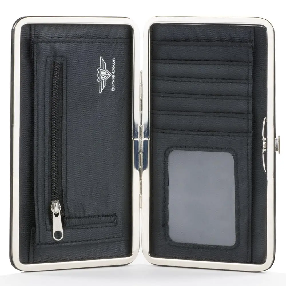 Buckle-Down Women's Buckle-Down Hinge Wallet - Supernatural 7 x 4 Inches | Vegan Leather & Stainless Steel - view 6
