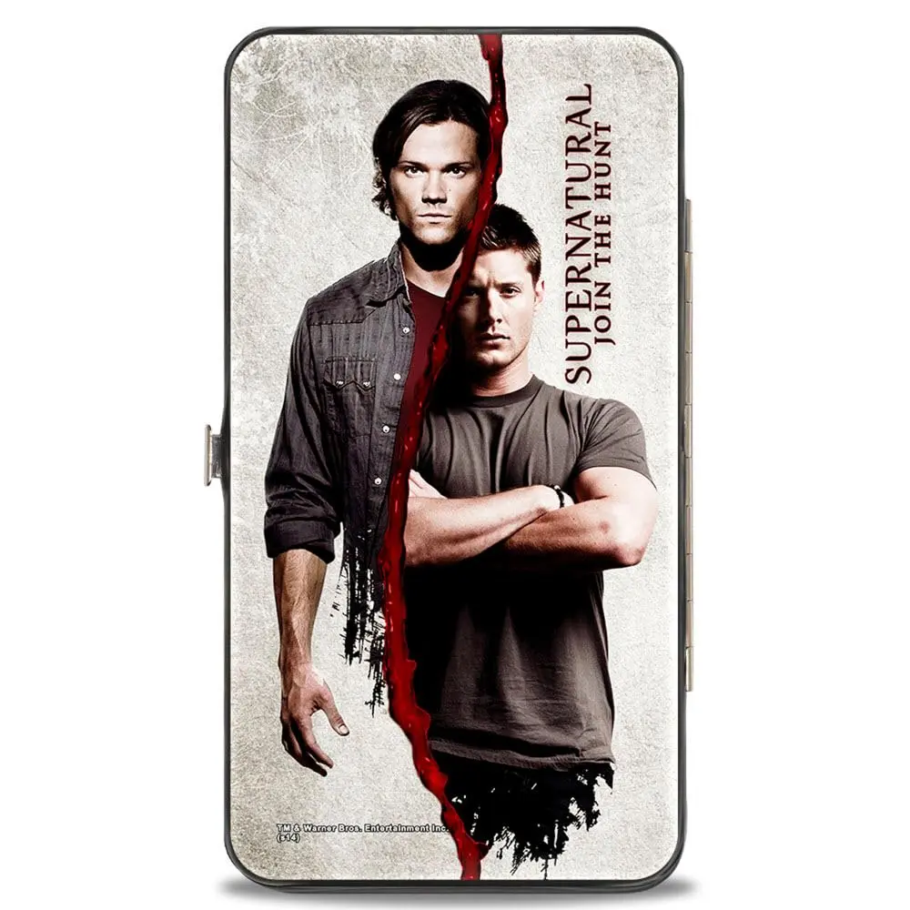 Buckle-Down Women's Buckle-Down Hinge Wallet - Supernatural 7 x 4 Inches | Vegan Leather & Stainless Steel - view 2