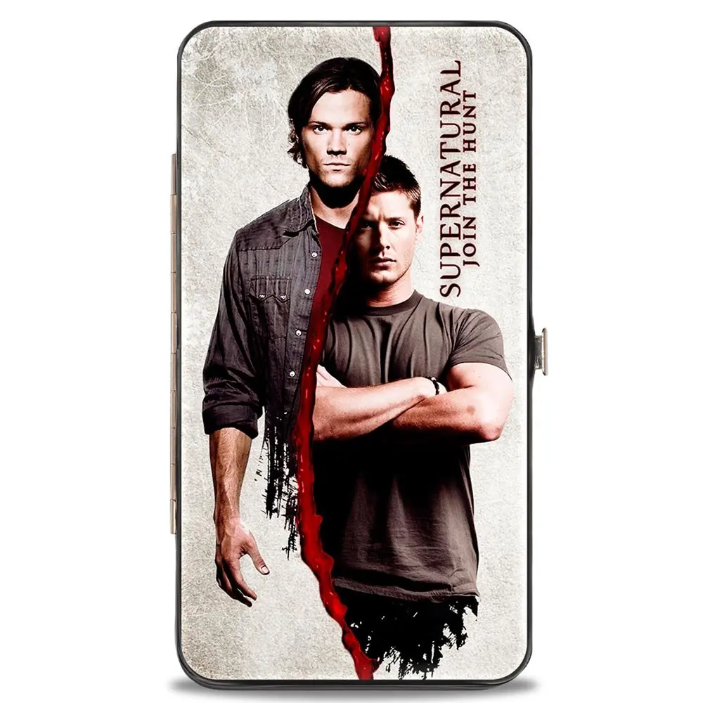 Buckle-Down Women's Buckle-Down Hinge Wallet - Supernatural 7 x 4 Inches | Vegan Leather & Stainless Steel - view 4