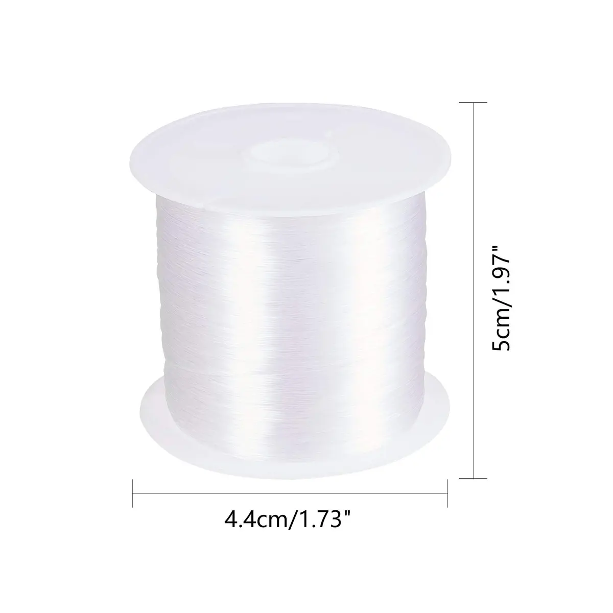PH PandaHall Clear Fishing Line Invisible Nylon Thread 0.2mm (130m / 140 Yards) | Strong & Invisible for Jewelry Making - view 4