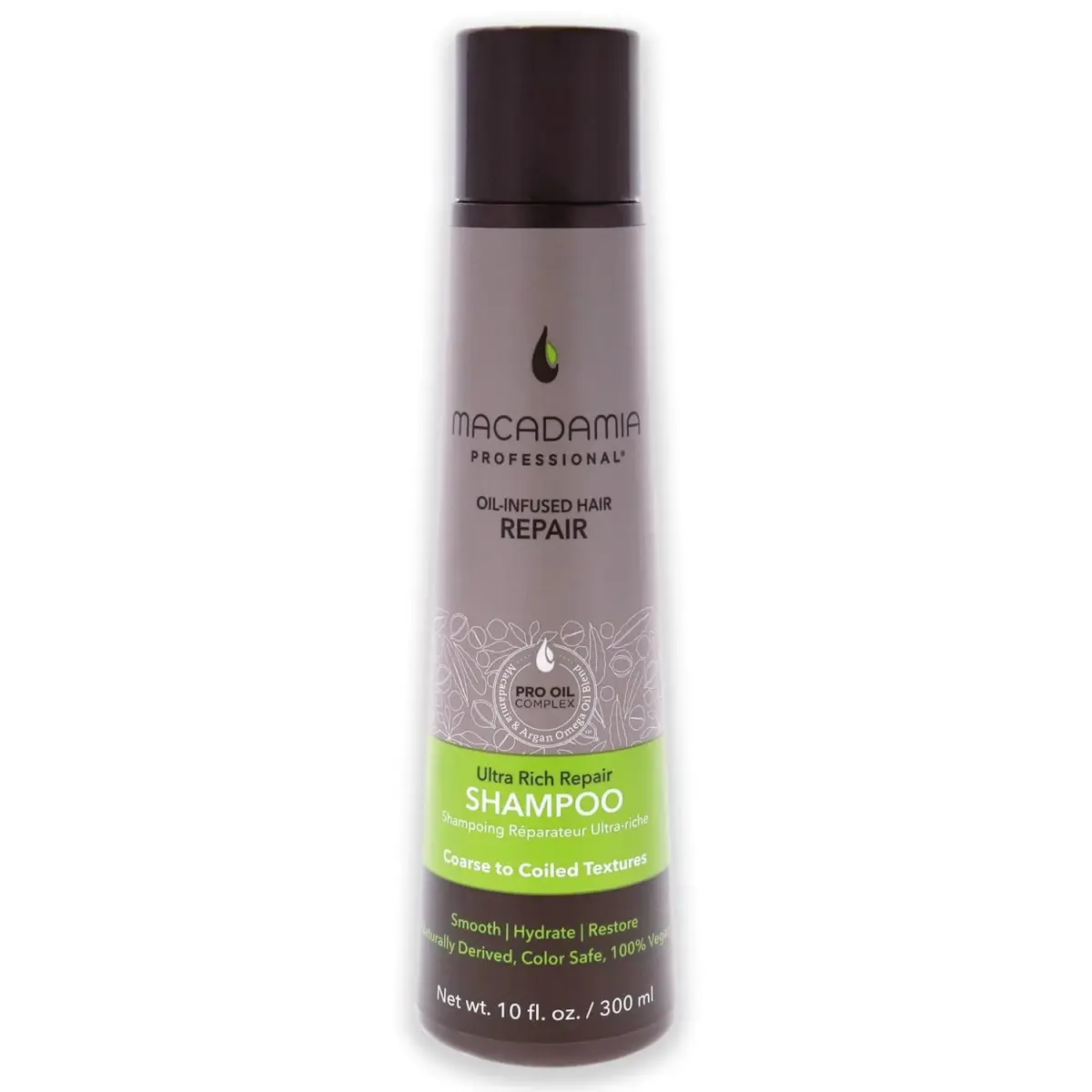 Macadamia Professional Ultra Rich Hair Repair Shampoo 295ml (10 Fl Oz) | Deep Repair Cleanser for Dry & Damaged Hair - main product image