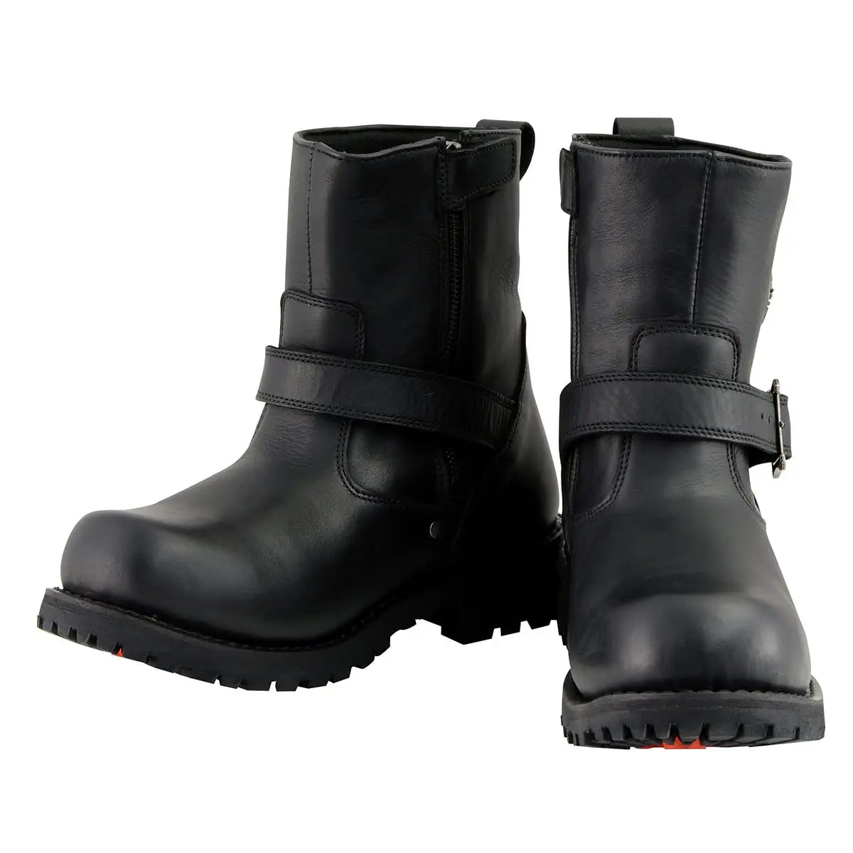 Milwaukee Leather Men's Black Leather 6-inch Classic Engineer Motorcycle Boots | Waterproof & Durable for Riders & Daily Wear - view 4