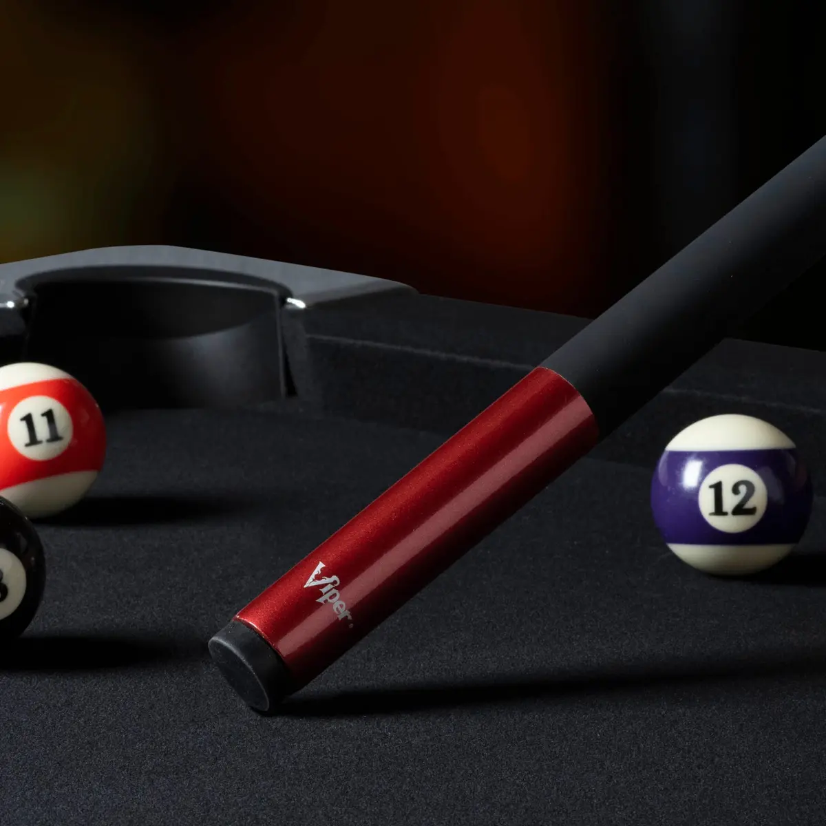 Viper by GLD Products Graphstrike 58" 2-Piece Pool Cue, Maroon, 19 Oz (1.07 kg) | Fiberglass Graphite Composite Billiard Cue - view 7