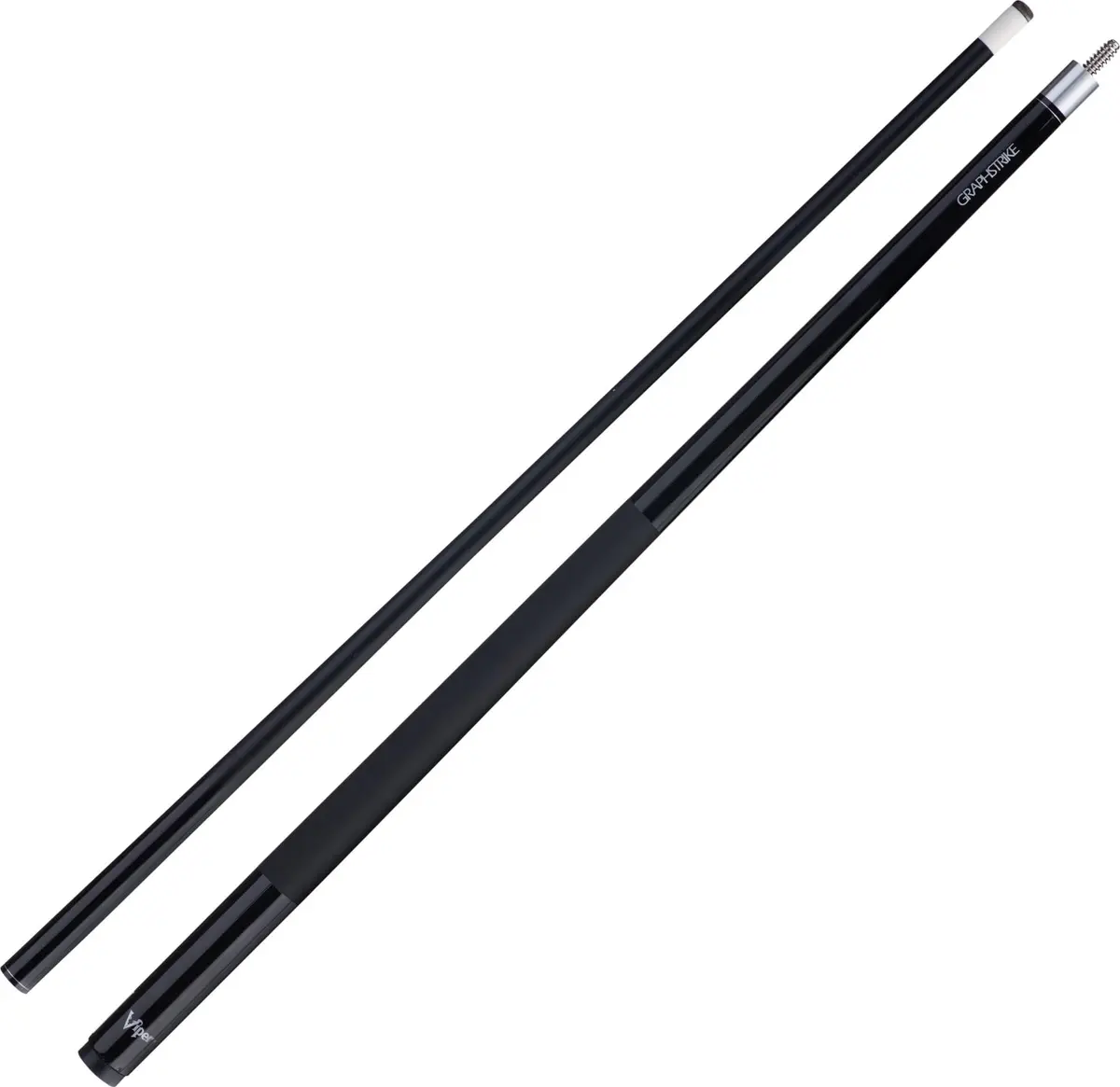 Viper by GLD Products Graphstrike 58" 2-Piece Pool Cue, Black, 19 Oz (1.1 kg) | Fiberglass Graphite Composite for Steady Stroke - view 3