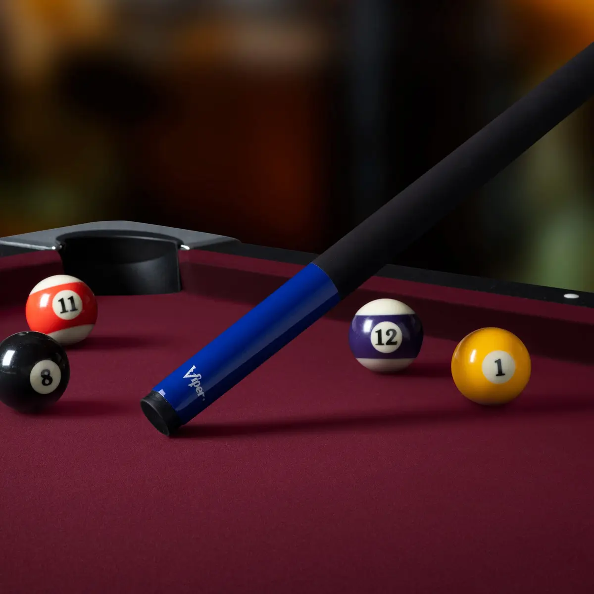 Viper by GLD Products Graphstrike 58" 2-Piece Pool Cue, Blue, 19 Oz (1.47 kg / 58 in) - view 7