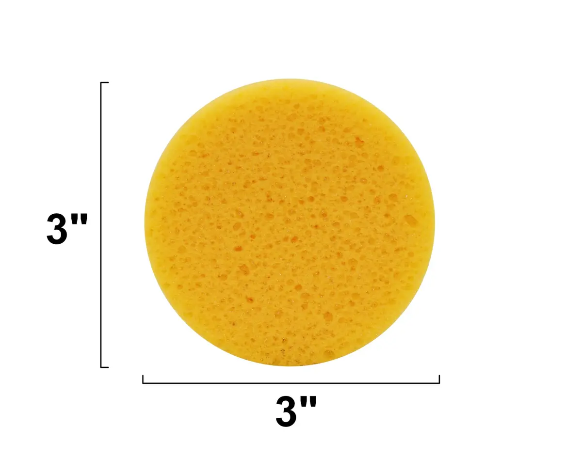 Creative Hobbies Synthetic and Natural Silk Sponges for Painting, Crafts, Ceramics, Pottery and More, Value Pack of 7 Sponges - view 3