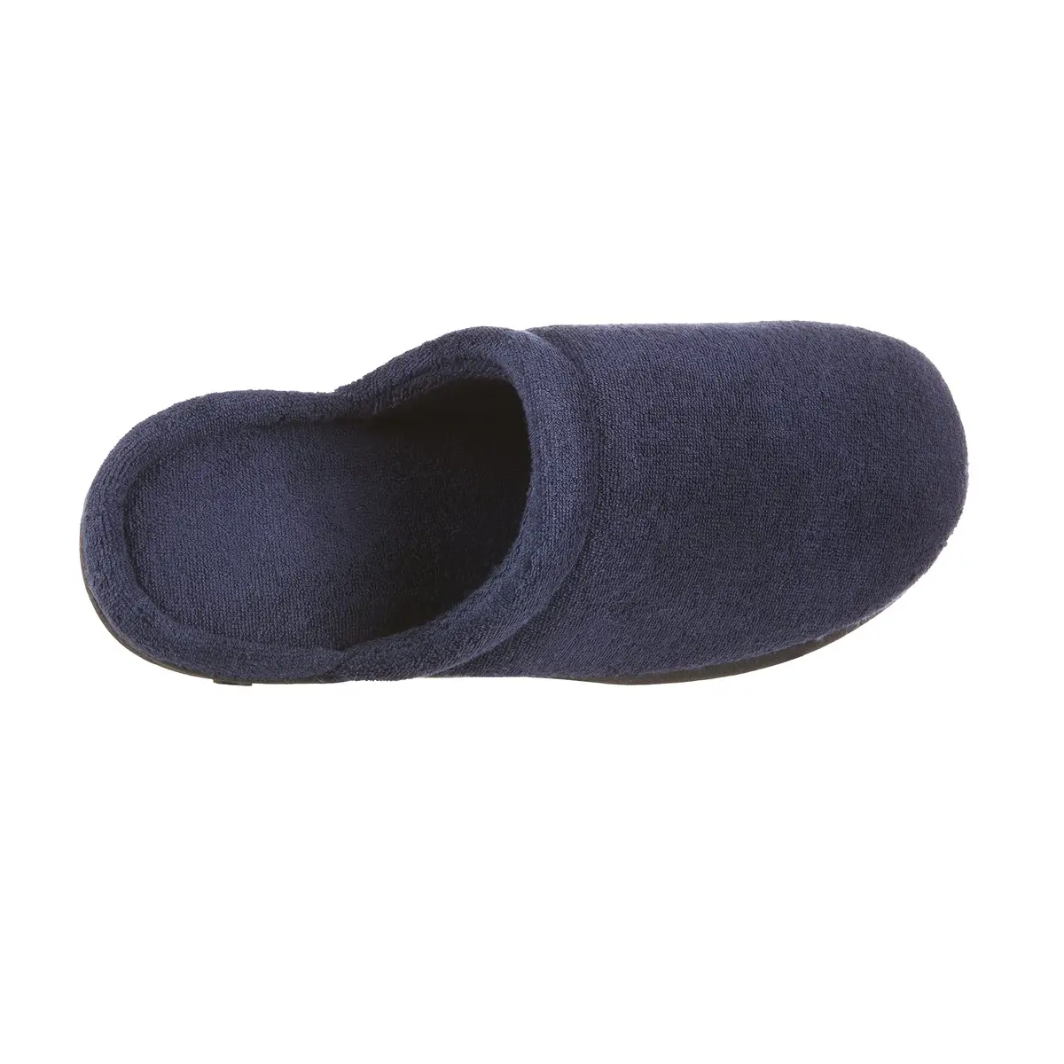isotoner Women's Indoor/Outdoor Slip-on Secret Sole Clog Slippers Navy 6.5-7 | Memory Foam Comfort & Heal Support - view 5