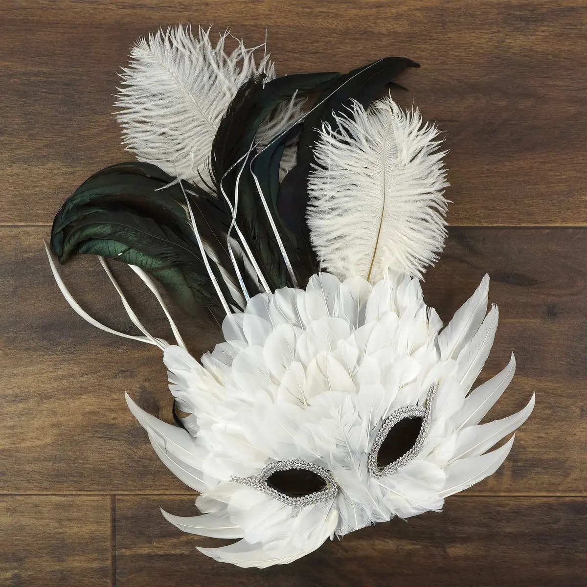 Zucker Ostrich Feather Craft Supplies 4-8 inch | Natural Colorful DIY Wedding Decor - view 6