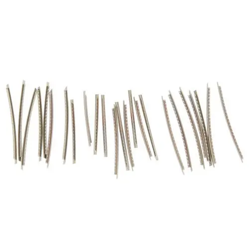 Musiclily Basic Stainless Steel 2.7mm 24 Jumbo Frets Wire Set Chrome | Jumbo Fret Wire for Guitars - main product image