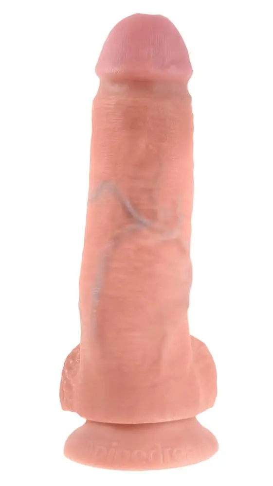 Pipedream King Cock with Balls, Flesh, 20.32 cm (8 Inch) | Realistic Experience - view 2