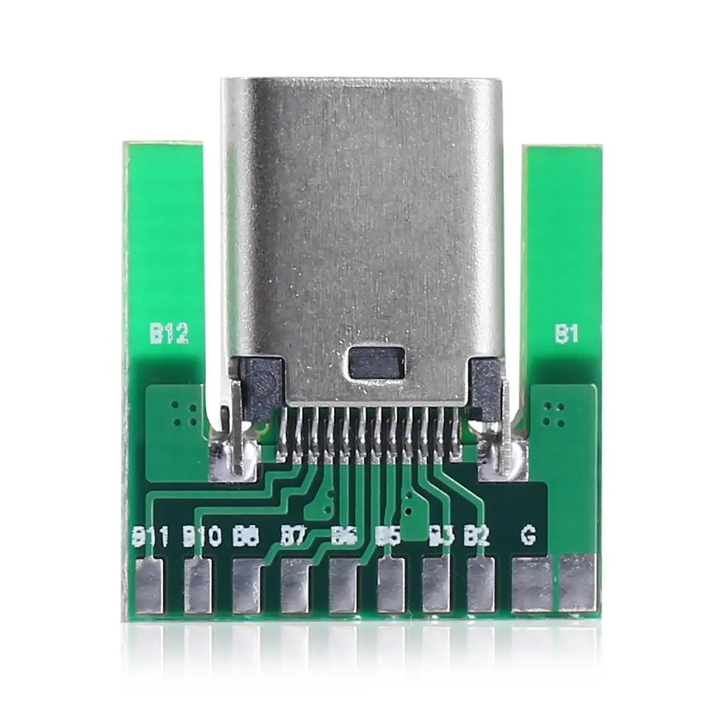 chenyang USB C DIY Connector USB 3.1 Type C 24Pin Female Socket Port | 10Gbps Data & 65W Power Support - view 3