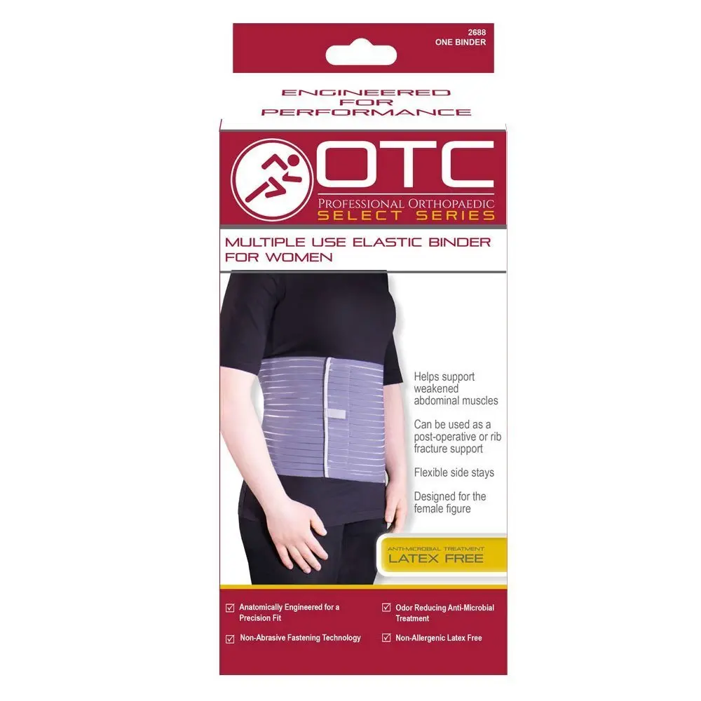 OTC Abdominal Binder for Women, Ribbed Elastic Compression, Select Series, 2X-Large | Post-Surgical Support & Organ Support - view 3