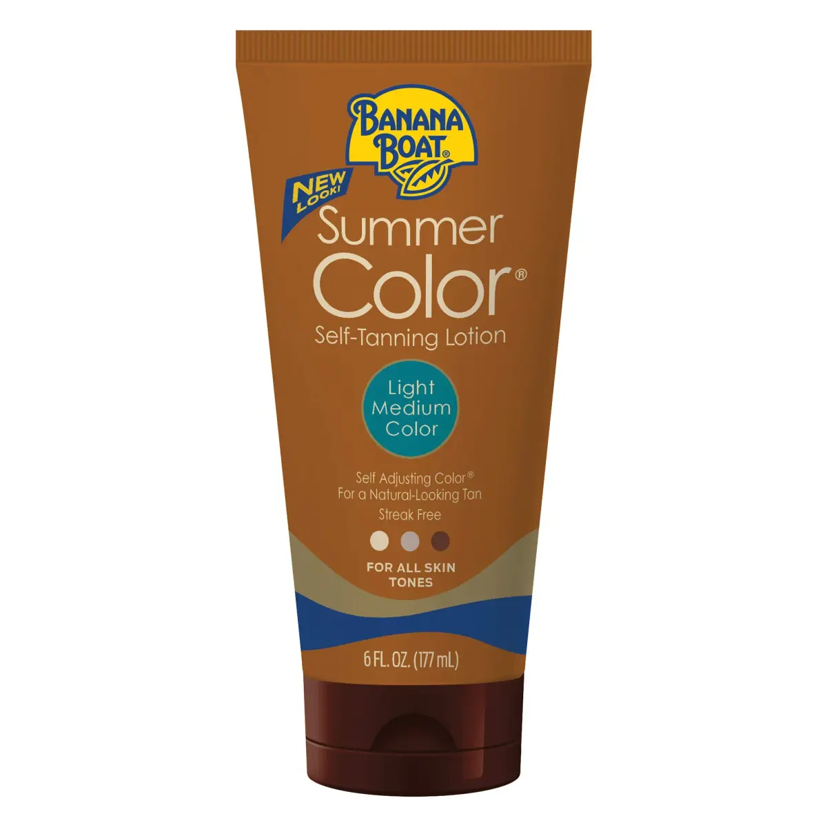 Banana Boat Summer Color Self Tanning Lotion Light Medium 177ml (6 Fl Oz) | Gradual Tan for All Skin Tones - main product image
