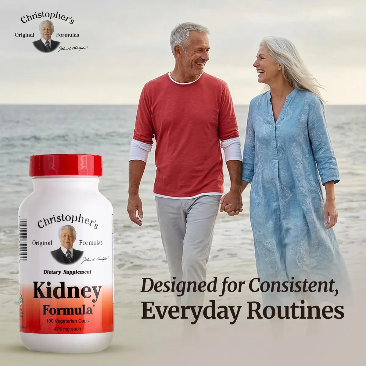 Christopher's Original Formulas Kidney Formula - Herbal Support 100 capsules | Detox & Repair - view 7